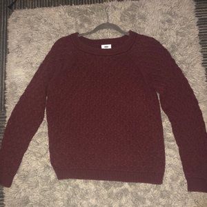 Burgandy Sweater